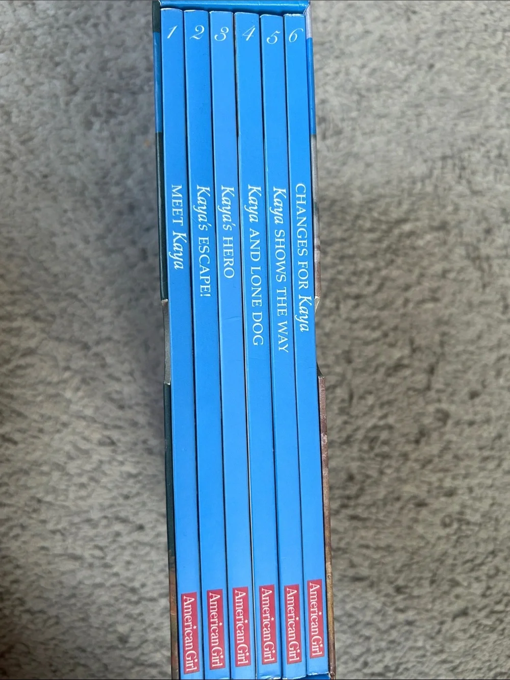 American Girl Kaya #1-6 Book Box Set